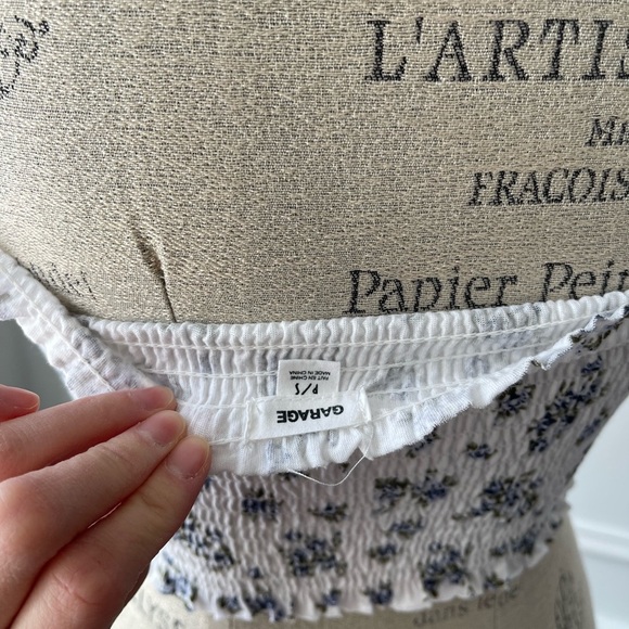 3/22 🧡 Garage floral prints tube top - Picture 4 of 6